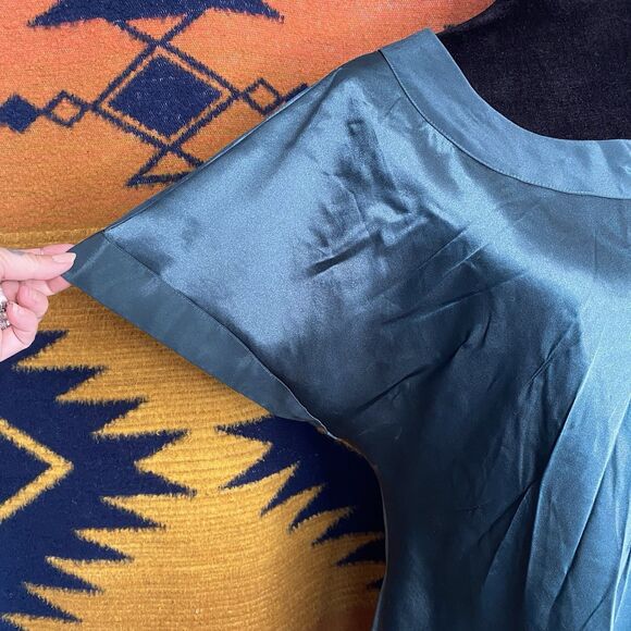 Vintage Victoria’s Secret Gold Label 90’s Green Nightie Nightgown. Lingerie. PS - Picture 3 of 13